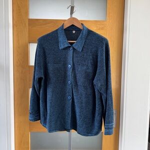 Margaret O'Leary Blue Sweater